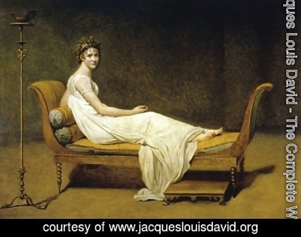 Jacques Louis David - Juliette Recamier