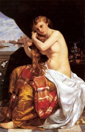 Jacques Louis David - Venitienne A Sa Toilette