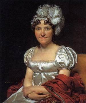 Jacques Louis David - Portrait of Marguerite-Charlotte David