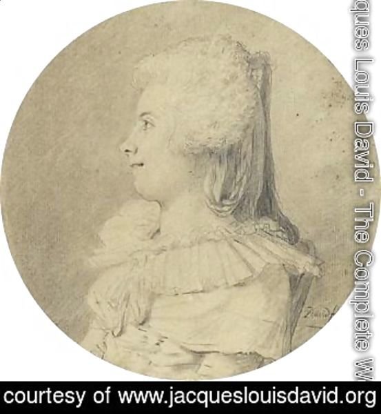 Portrait De Charlotte-Constance Lemot, Nee Pecoul