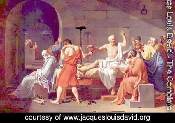 Jacques Louis David - Death of Socrates