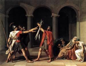 Jacques Louis David - The Oath of the Horatii 1784