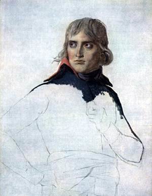 Jacques Louis David - Portrait of General Bonaparte 1797