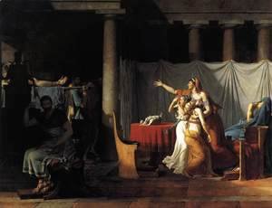 Jacques Louis David - The Lictors Returning to Brutus the Bodies of his Sons 1789