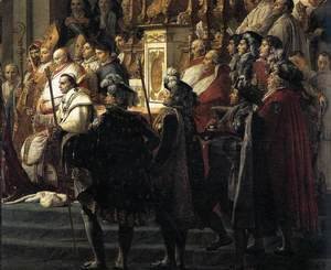 Consecration of the Emperor Napoleon I (detail 3) 1805-07