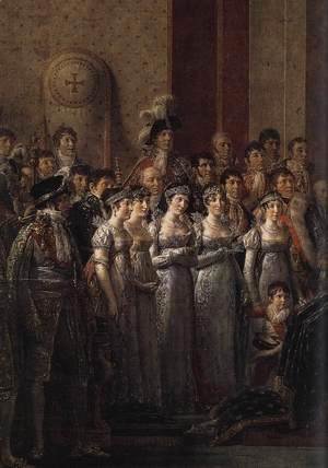 Consecration of the Emperor Napoleon I (detail 4) 1805-07