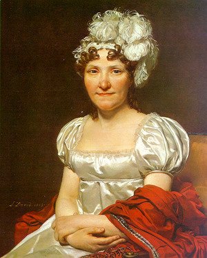Jacques Louis David - Portrait of Charlotte David (Madame David) 1813