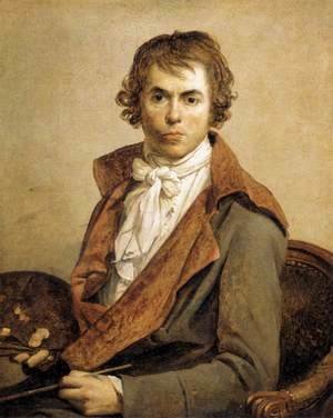 Jacques Louis David - Portrait of the Artist 1794