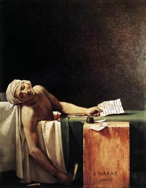 Jacques Louis David - The Death of Marat 1793