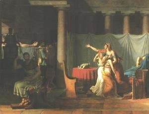 Jacques Louis David - Lictors Bringing Brutus the Bodies of His Sons