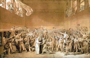 Jacques Louis David - Tennis Court Oath