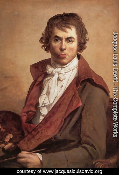 Jacques Louis David - Self Portrait