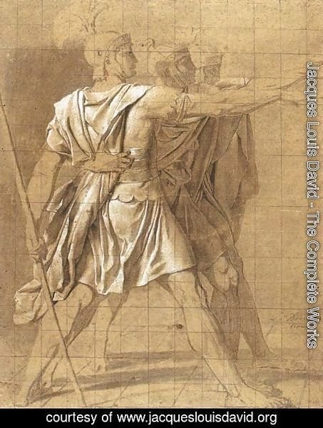 Jacques Louis David - The Three Horatii Brothers