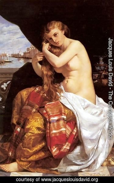Jacques Louis David - Venitienne A Sa Toilette