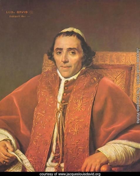 Portrait of Pope Pius VII