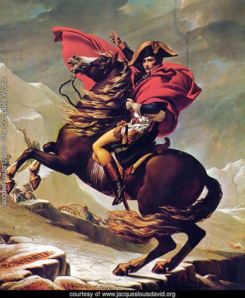 Napoleon Crossing the Alps 2