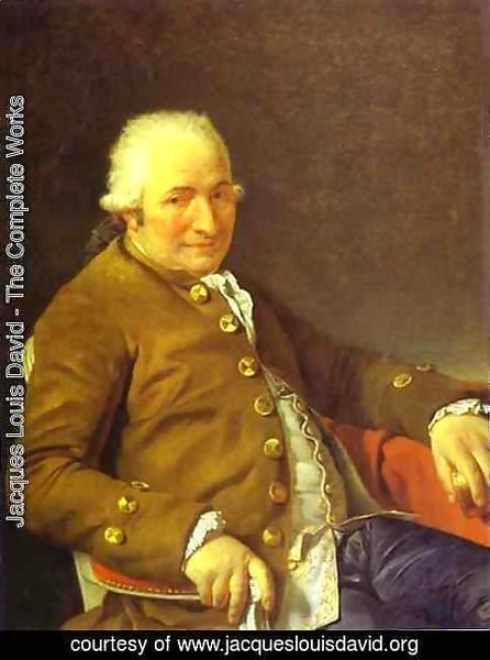 Portrait Of Charles Pierre PeCoul Contractor Of Royal Buildings