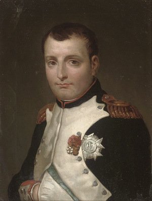 Napoleon in his study in the Tuileries Palace, a detail
