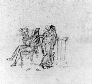 Jacques Louis David - Paris and Helen