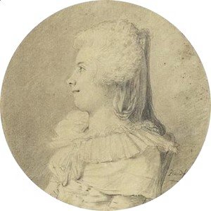 Jacques Louis David - Portrait De Charlotte-Constance Lemot, Nee Pecoul