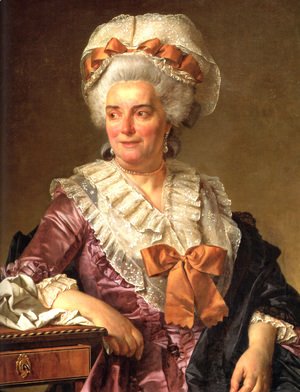 Jacques Louis David - Portrait of Madame Charles-Pierre Pecoul, nee Potain, mother-in-law of the artist