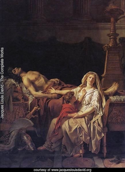 Andromache Mourning Hector 1783