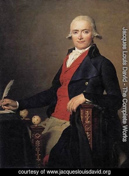 Jacques Louis David - Portrait of Gaspar Mayer 1795