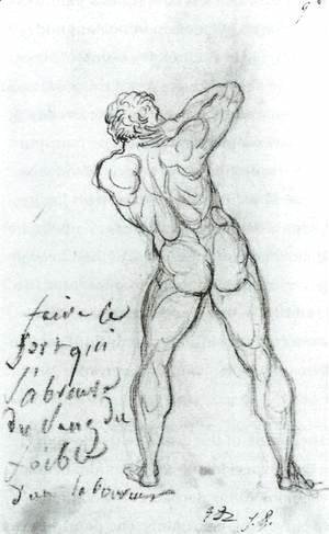 Study After Michelangelo 1790
