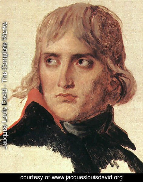 Jacques Louis David - Bonaparte (unfinished) 1798,